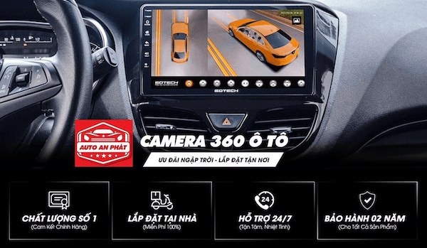 Trung tâm lắp camera 360 độ cho xe ô tô chính hãng