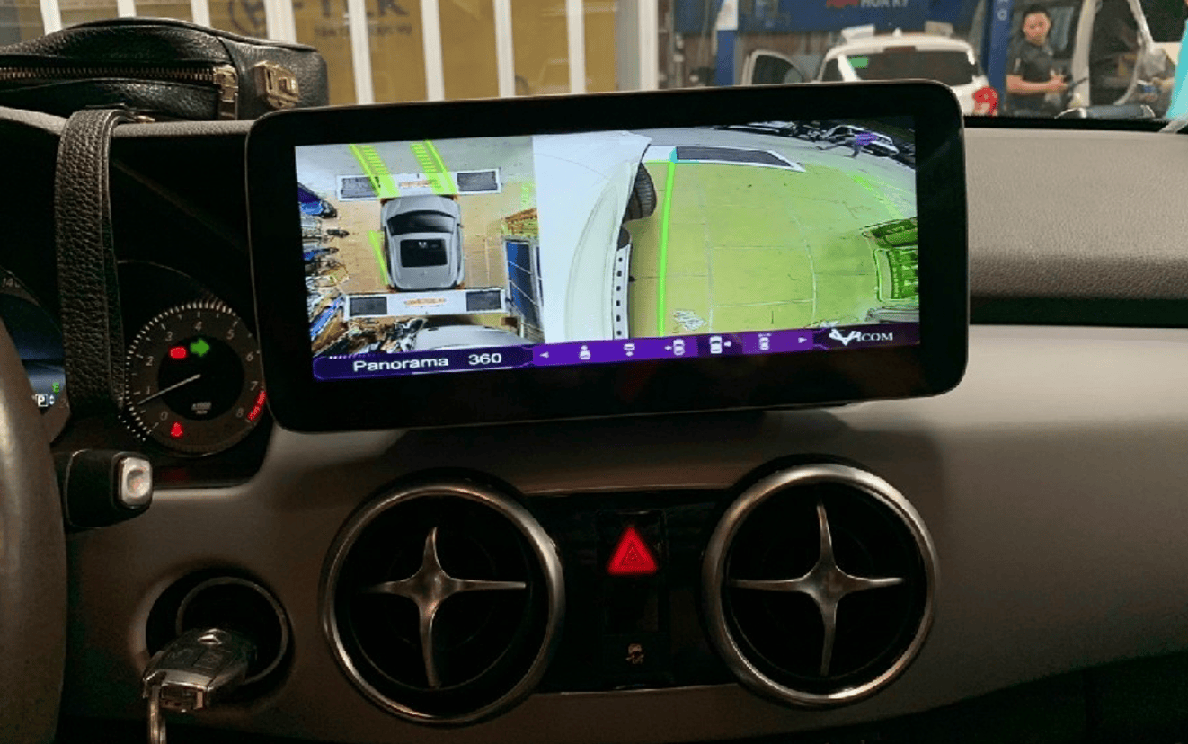 Lắp đặt màn hình android tại Garage An Phát