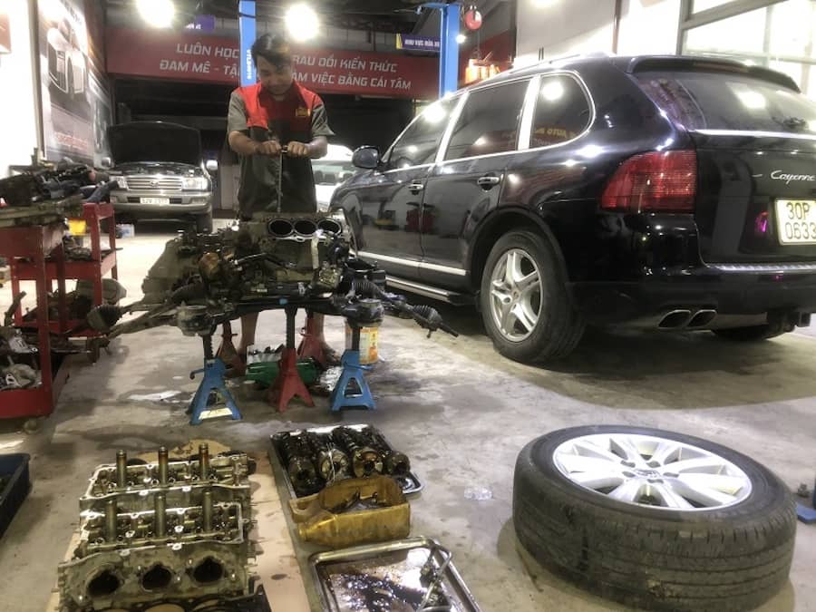 Sửa chữa động cơ xe ô tô Lexus tại An Phát Auto - Garage ô tô Sài Gòn uy tín, chuyên nghiệp